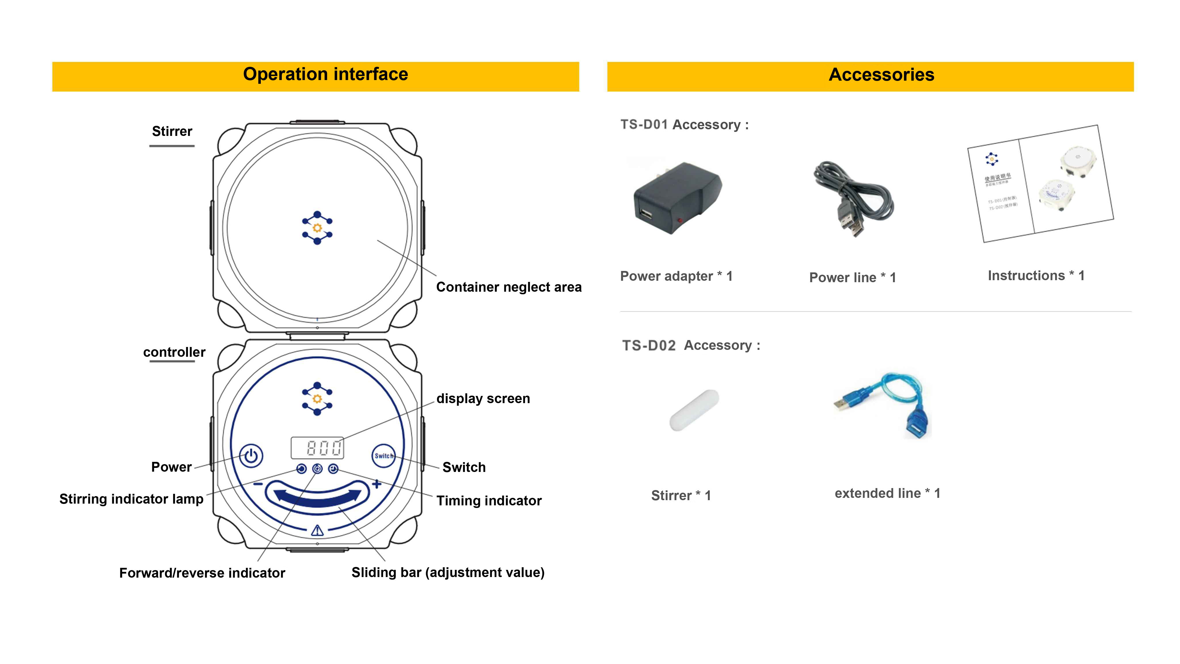 【Series connection magnetic stirrer TS-D】