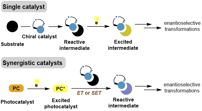 ChemCatChem：可见光催化羰基类化合物不对称转化策略的研究进展